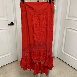 High - Low Beach / Flowy Skirt